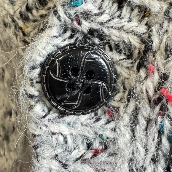 Vintage Cable Knit Sweater Vest large staple classic grandpa preppy wool blend - Picture 3 of 7